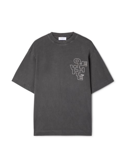 Off-White◆Bacchus Printed コットンジャージー Tシャツ 送料込 Off-White Bacchus Skate T-shirt | Black | FARFETCH JO