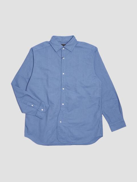 Nigel Cabourn British Officers Shirt in Sax