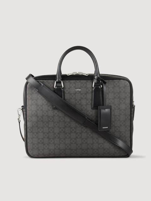 Sandro Square Cross briefcase