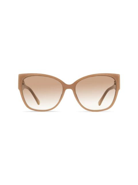 Shay oversize-frame sunglasses