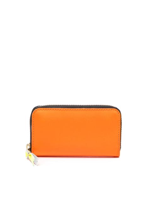 Comme Des Garçons Super Fluo leather wallet