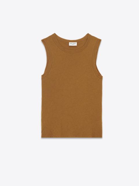 tank top in cotton jersey