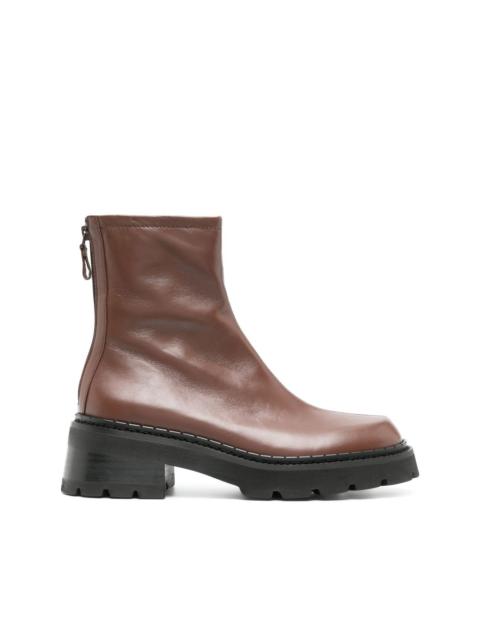 BY FAR Alistair leather ankle boots