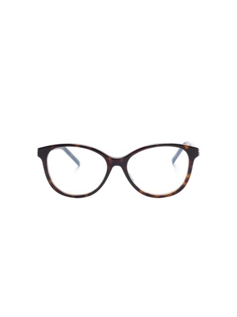 SAINT LAURENT cat eye-frame glasses