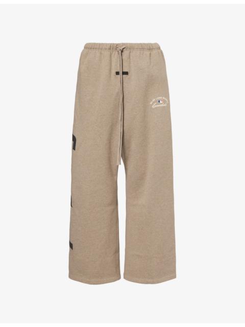 ESSENTIALS MLB Lounge Graphic-Print Cotton-Blend Jogging Bottoms
