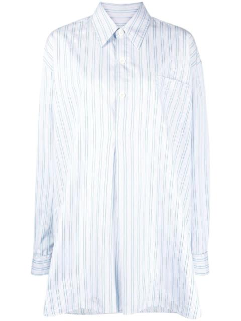 Our Legacy striped oversized long-sleeve shirt