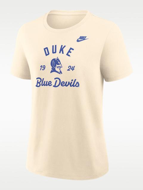 Nike Duke Legacy Team Name Women's Nike College T-Shirt