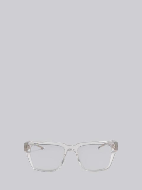 Thom Browne TB715 - Crystal Clear Square Glasses