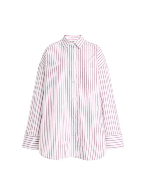 BY MALENE BIRGER Derris Cotton Shirt stripe