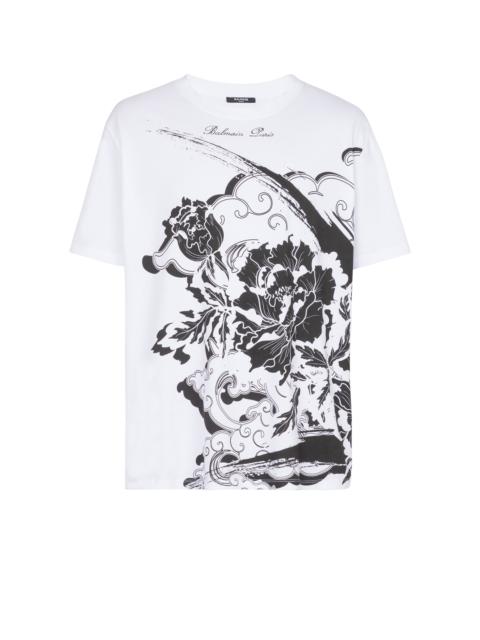 Balmain Flower print T-shirt