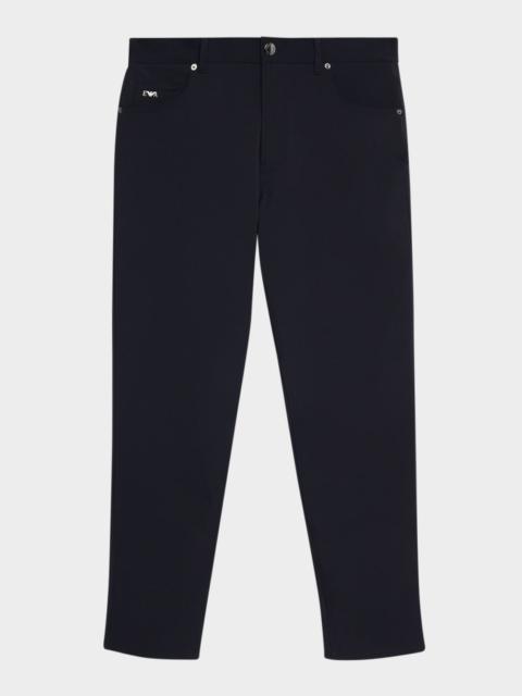 EMPORIO ARMANI Men's Nylon Technical Stretch Five-Pocket Pants