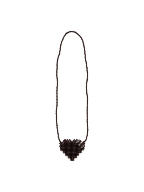 Human Made HUMAN MADE Heart Beaded Bag 'Black' HM31GD206-BLK