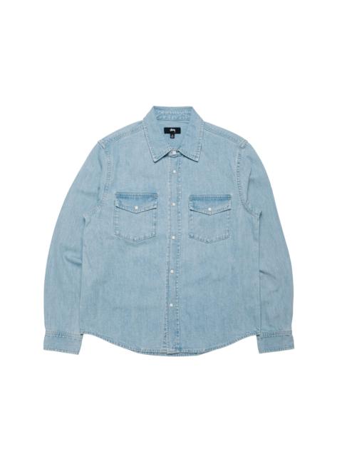 Stüssy Stüssy Denim Western Shirt Light Denim