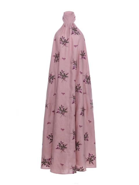 Agua by Agua Bendita Efímero Wisteria Maxi Dress