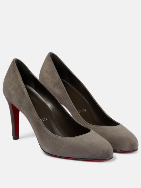 Christian Louboutin Pumppie 85 suede pumps
