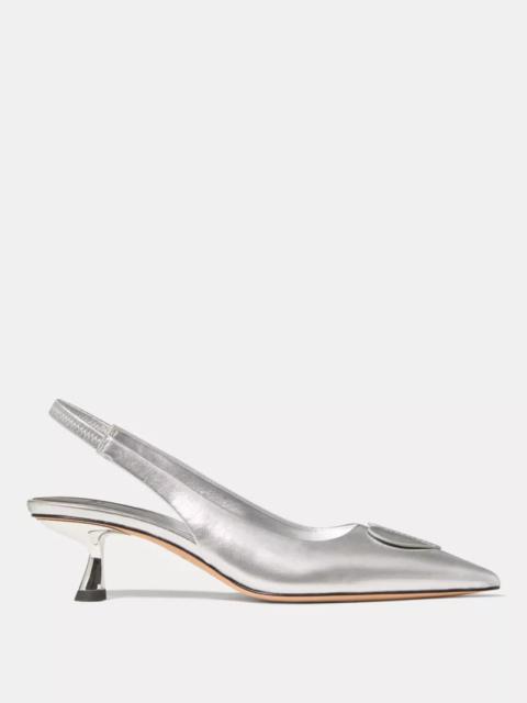 kate spade Lover Metallic Slingback Kitten Heel