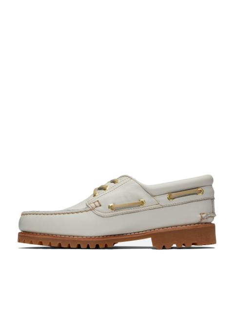 Timberland Timberland x Aim Leon Dore Three Eye Lug Hand Sewn Boat Shoes 'Off White' TB0A67P71481