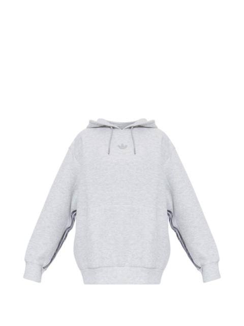 adidas logo-embroidered hoodie