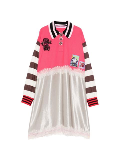 Chopova Lowena contrasting collar dress