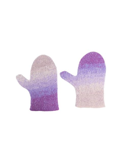 ERL ombré-effect mittens