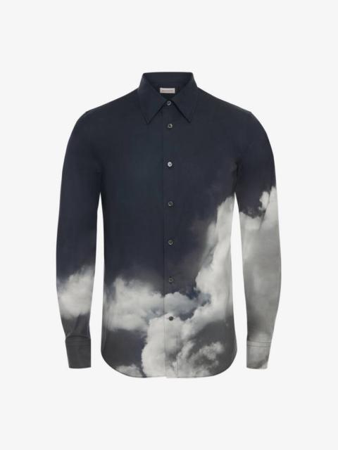 Alexander McQueen Storm Sky Shirt in Storm