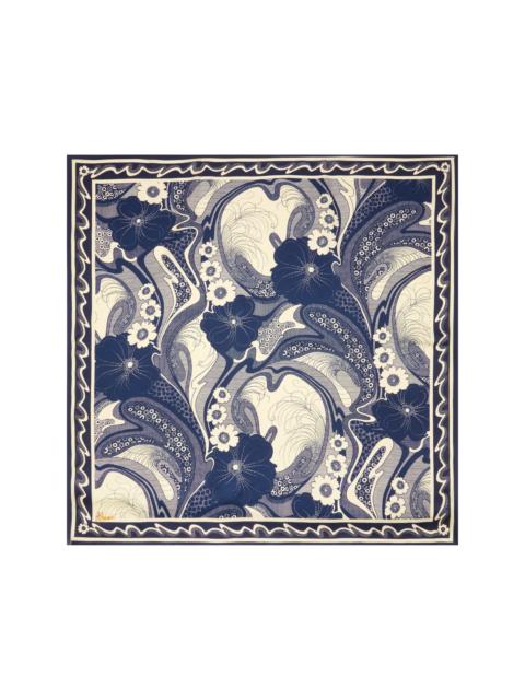 ALÉMAIS Mickey Silk Scarf