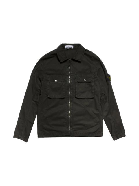 Stone Island Stone Island 2 Pocket Shirt Jacket Black