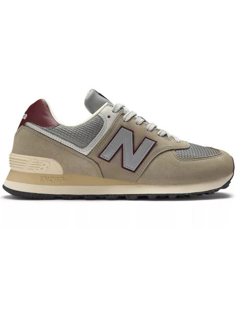 New Balance 574 Arid Stone Monarch Burgundy