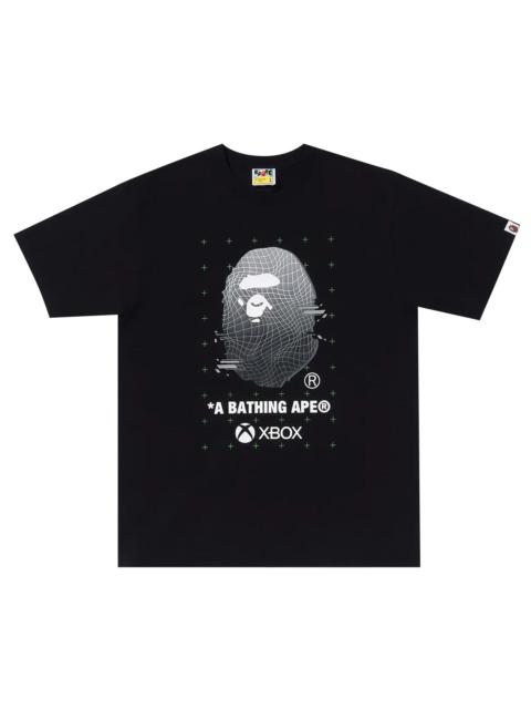 A BATHING APE® BAPE x Xbox Ape Head Tee #2 'Black'