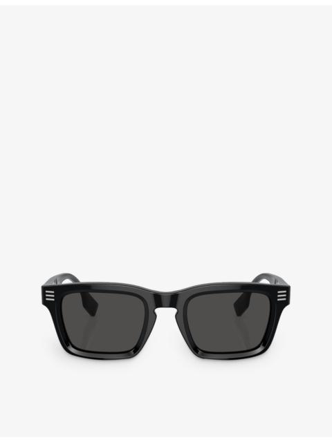 Burberry BE4403 rectangle-frame acetate sunglasses