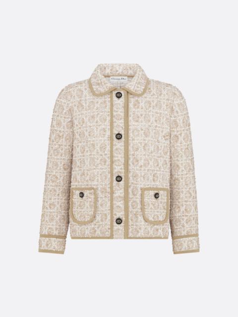 24SS【DIOR】Dior Mariniere jacket コットン&バージンウール Dior Dior Or Macrocannage Jacket | REVERSIBLE