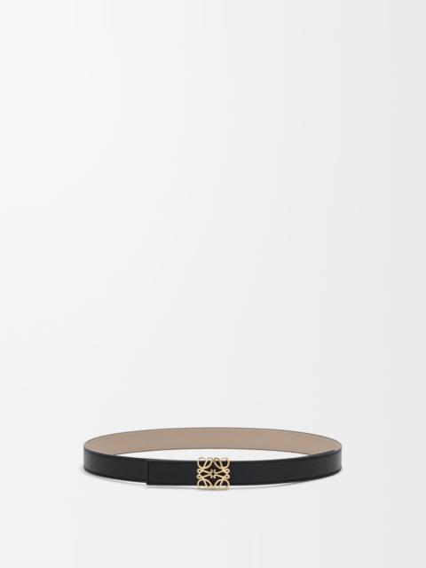 Loewe Reversible Anagram Bombé belt in smooth calfskin