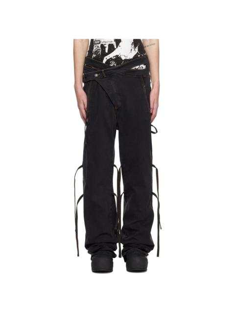 OTTOLINGER Black Signature Wrap Jeans