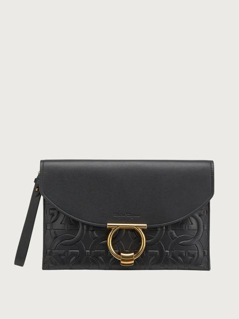 FERRAGAMO GANCINI CLUTCH