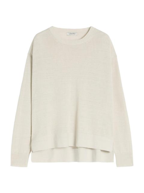 Max Mara Women's Linen Yarn Sweater - Ivory