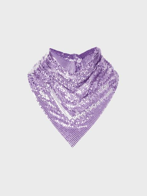 PURPLE CHAINMAIL SCARF