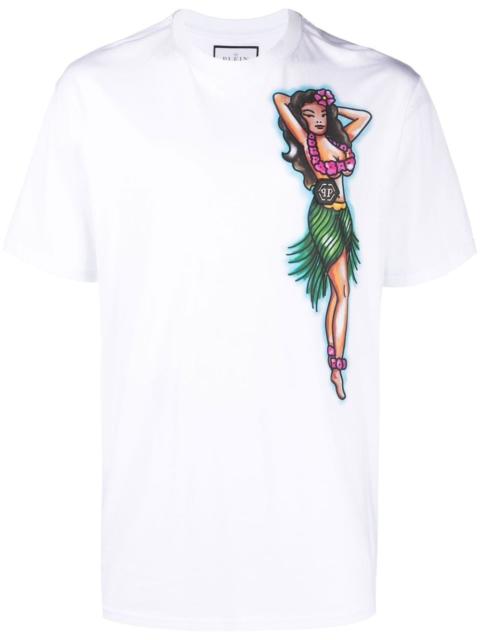 graphic-print short-sleeve T-shirt