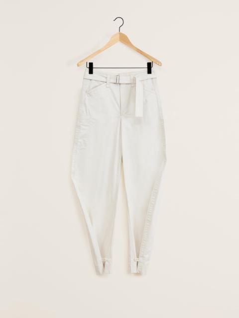 Lemaire BELTED TAPERED PANTS