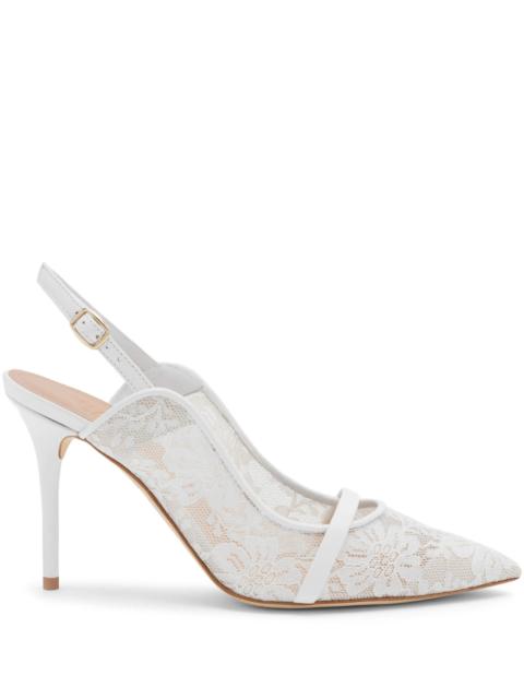 MALONE SOULIERS Malone Souliers Marion 85mm Lace Slingbacks