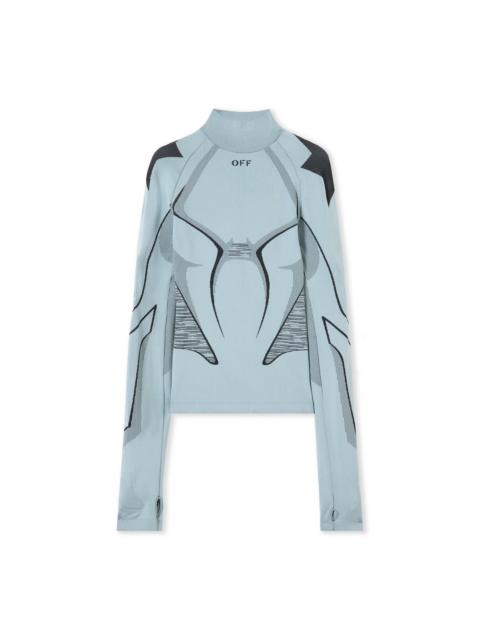Off-White Seamless Race Top