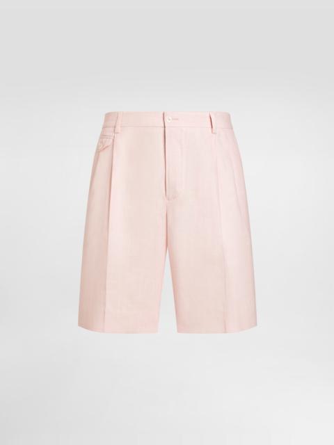 Dolce & Gabbana Linen bermuda shorts