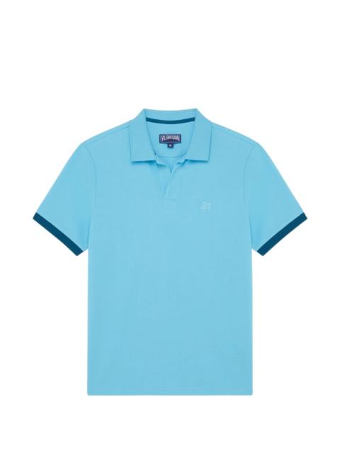 Vilebrequin turtle-embroidered polo shirt