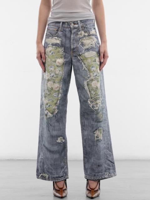 Acne Studios Blue Trompe L'oeil 1981 Jeans