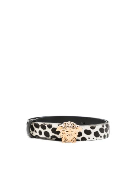 VERSACE leather belt