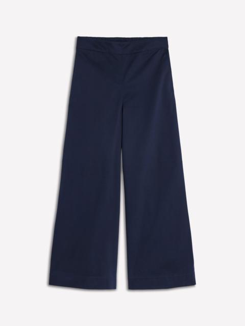 BODEN Pull-on Cropped Pants-Navy