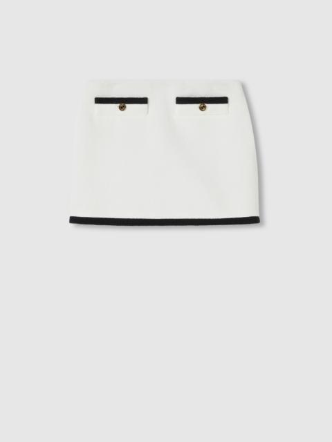 GUCCI Cotton tweed skirt