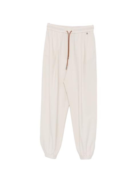 Herno drawstring-waistband elasticated-cuffs trousers