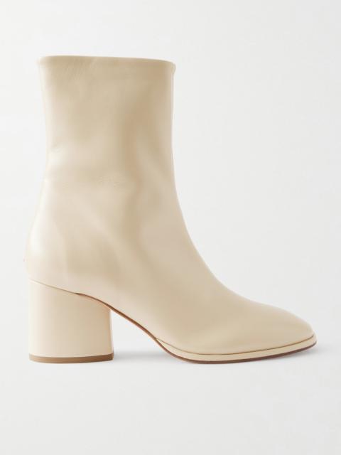 Aeyde Ayla Leather Ankle Boots