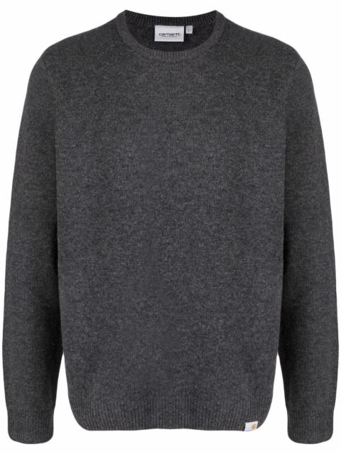 Carhartt ribbed-knit crew neck sweater