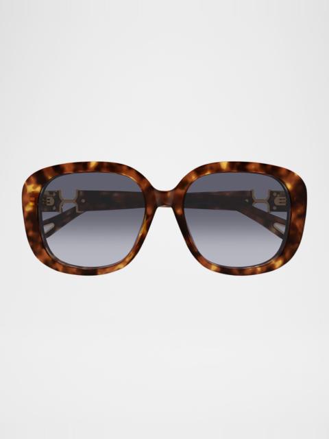 Chloé CH0303SK Round Acetate Sunglasses